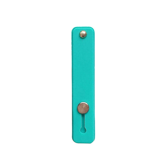 Self-adhesive finger holder with zipper - light blue_0
