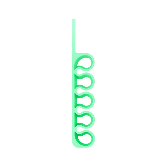 Silicone office organizer - green_0