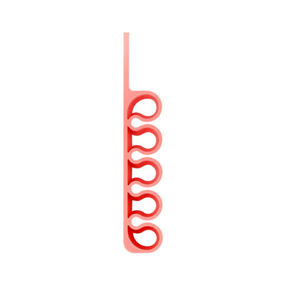 Silicone office organizer - orange_0