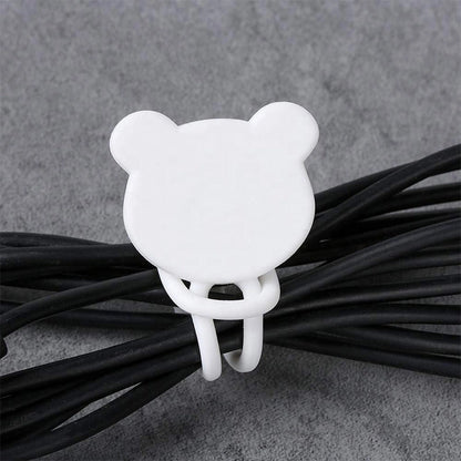 Silicone cable reel - brown_8