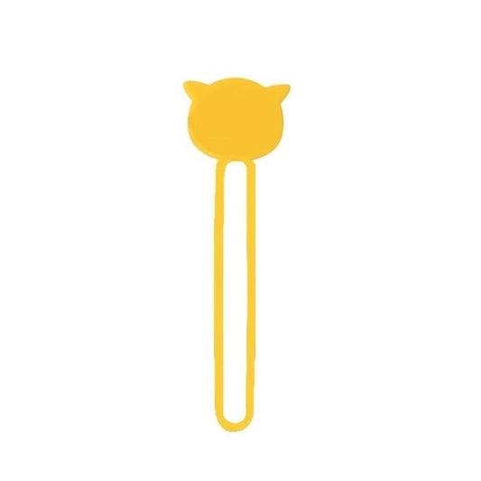 Silicone cable reel - yellow_0