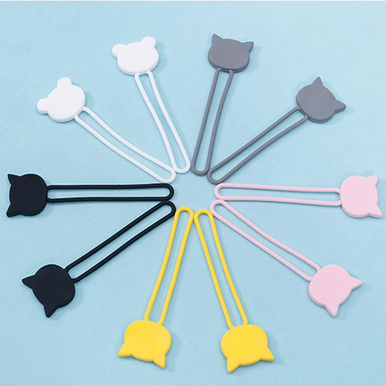 Silicone cable reel - black_1