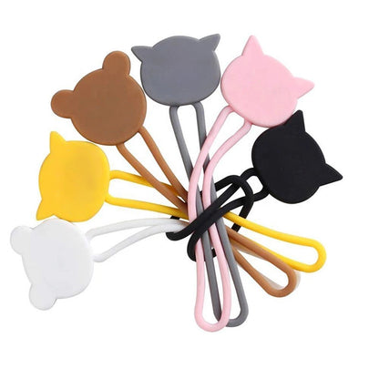 Silicone cable reel - black_2