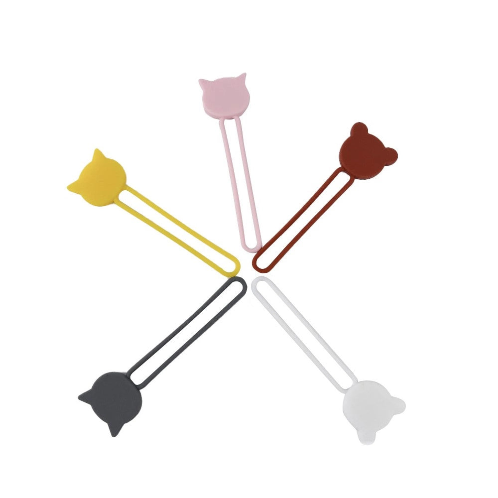 Silicone cable reel - white_1