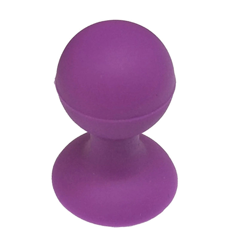 Phone holder with a round head - purple_0