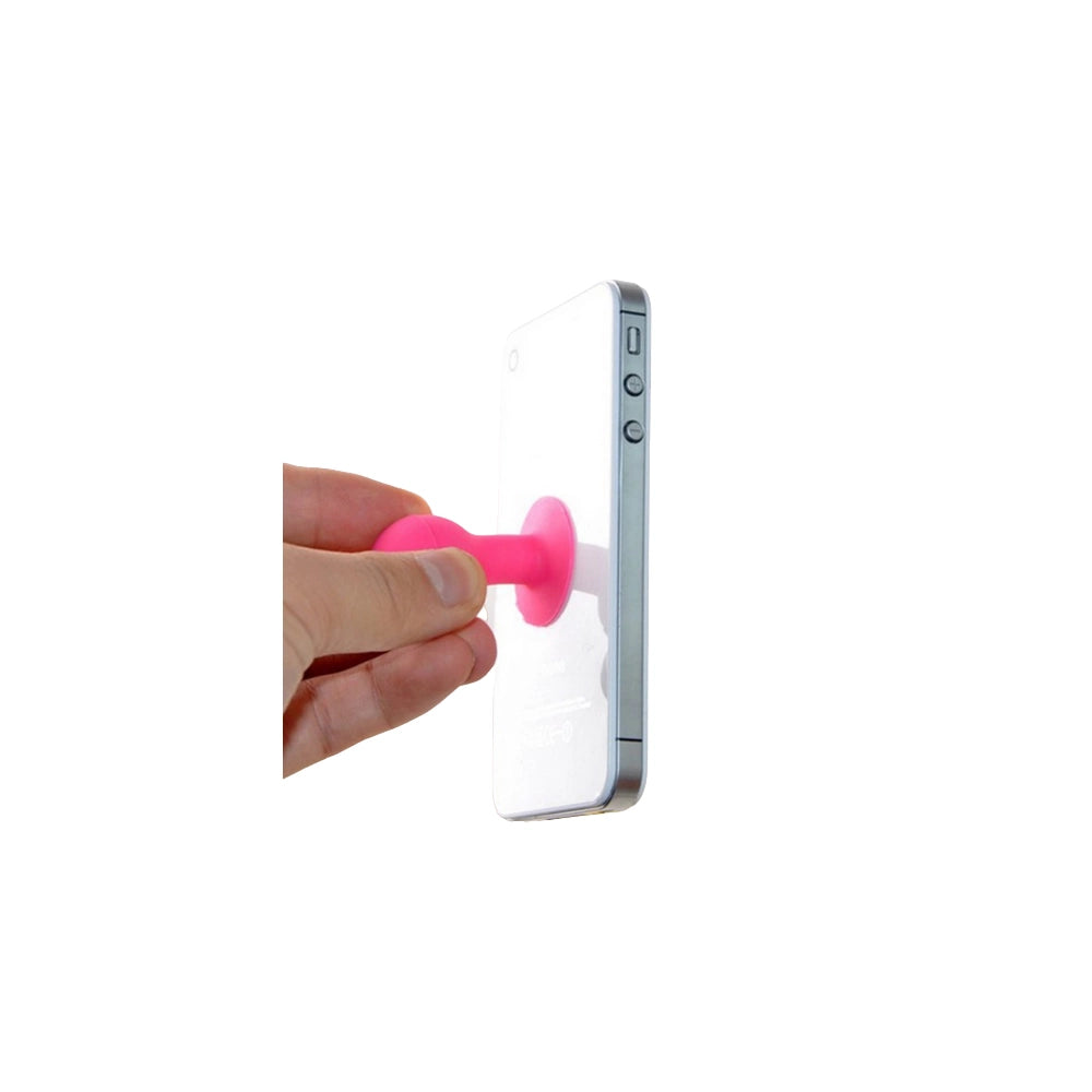 Phone holder with a round head - green_9