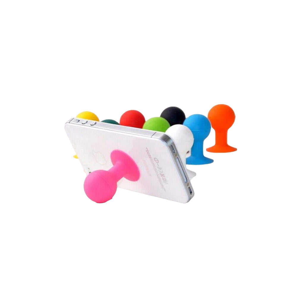 Phone holder with a round head - green_4