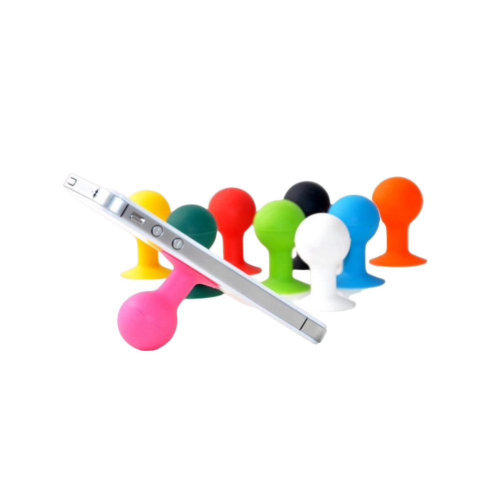 Phone holder with a round head - green_7