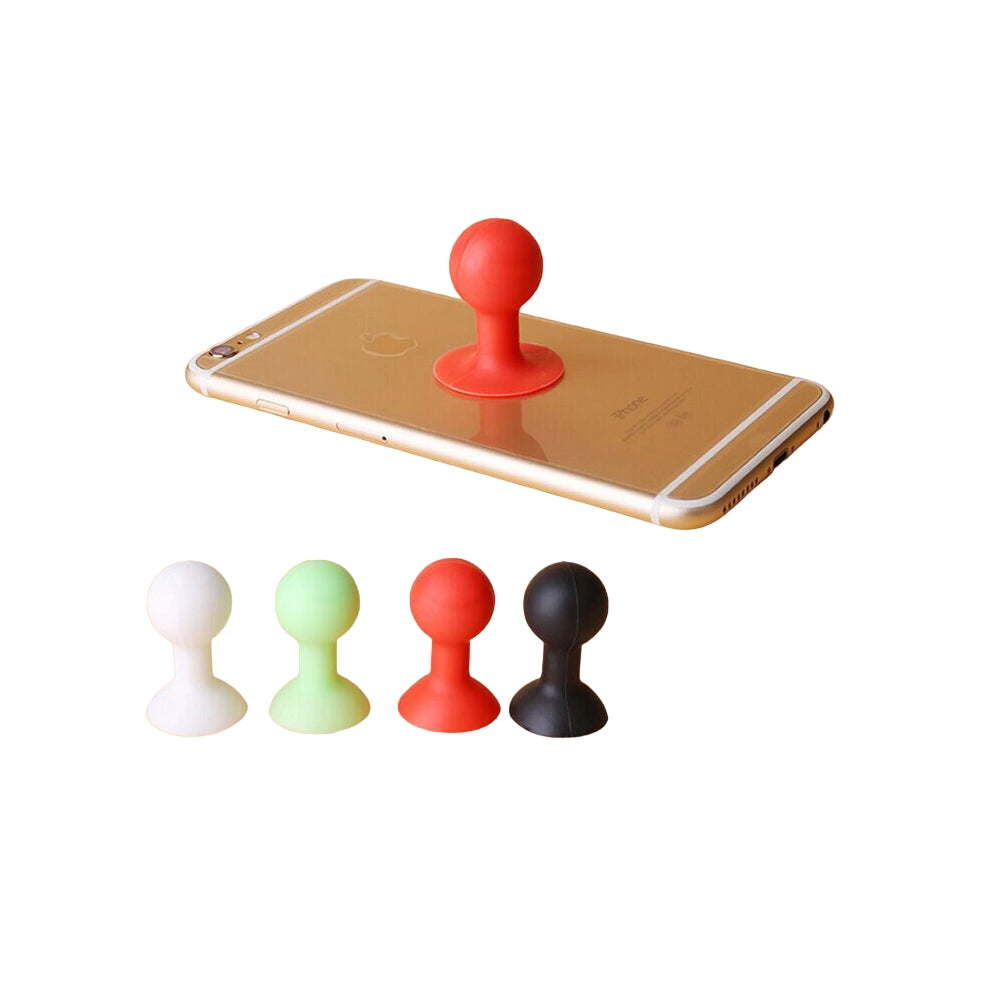 Phone holder with a round head - green_8