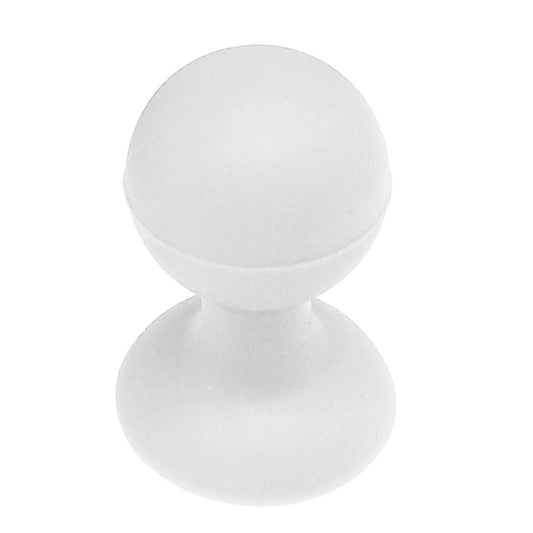 Phone holder with a round head - white_0