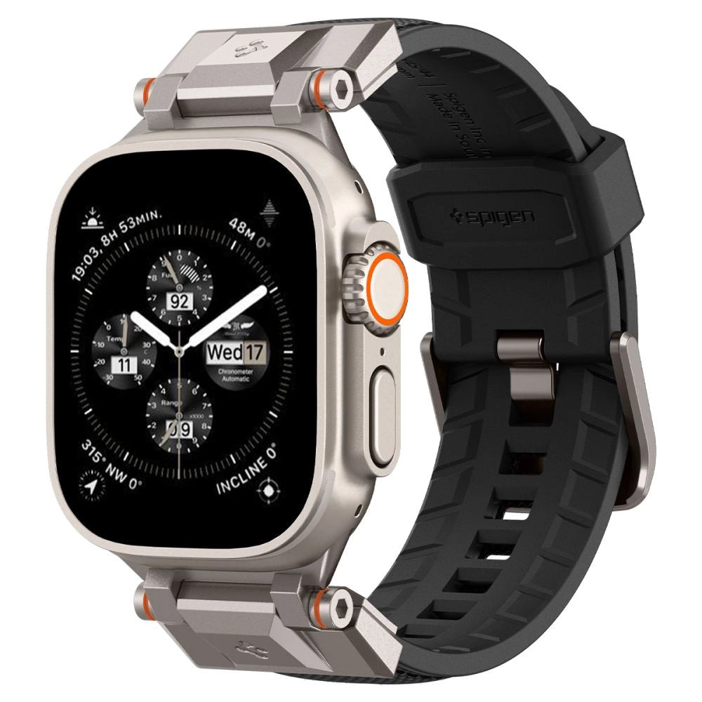 Spigen Durapro Armor Strap for Apple Watch 4/5/6/7/8/9/SE/ Ultra (42/44/45/49 mm) - Black_13