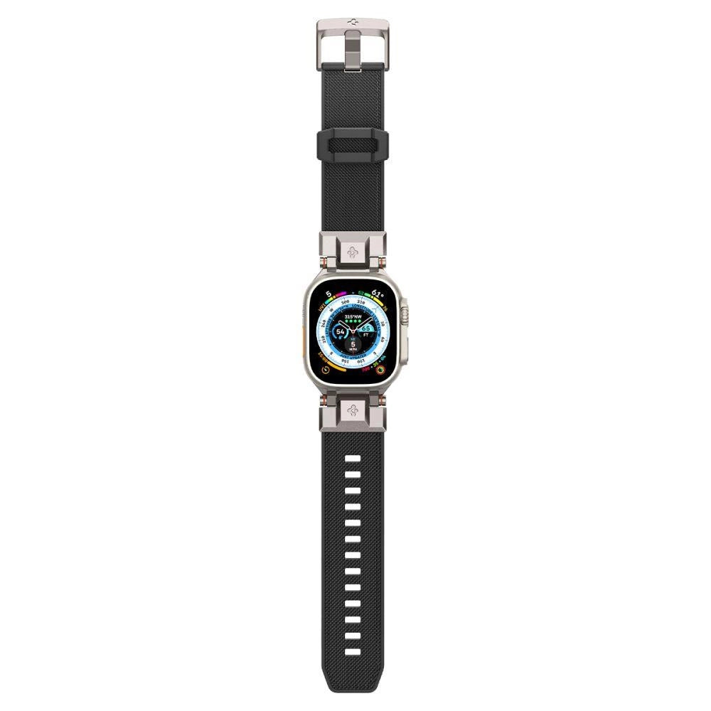 Spigen Durapro Armor Strap for Apple Watch 4/5/6/7/8/9/SE/ Ultra (42/44/45/49 mm) - Black_8