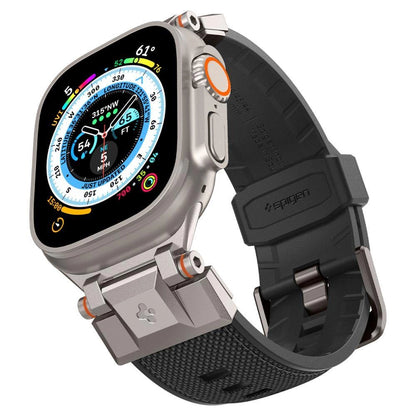 Spigen Durapro Armor Strap for Apple Watch 4/5/6/7/8/9/SE/ Ultra (42/44/45/49 mm) - Black_11