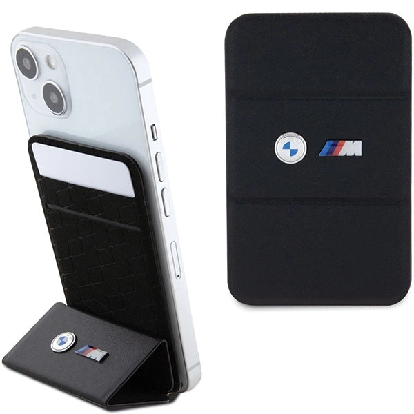 BMW Wallet Card Slot Stand Case BMWCSMMPGK Case - black MagSafe M Edition Collection_0