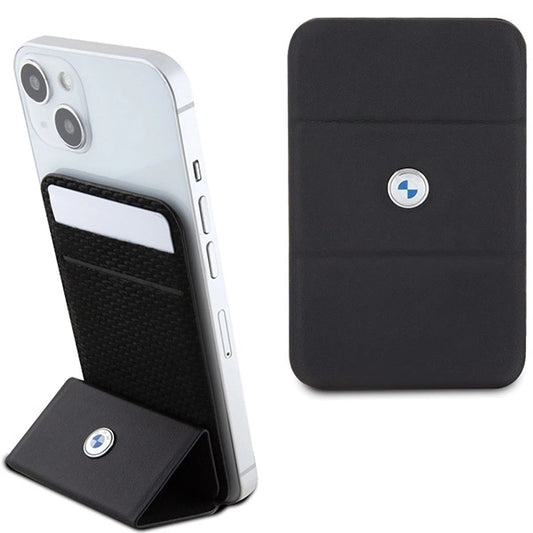 BMW Wallet Card Slot Stand Case BMWCSMRSK Case - black MagSafe Signature Collection_0