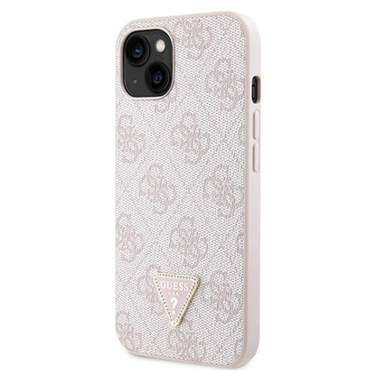 Guess GUHCP14XP4TDSCPP case for iPhone 14 Pro Max 6.7&quot; - pink Crossbody 4G Metal Logo_1