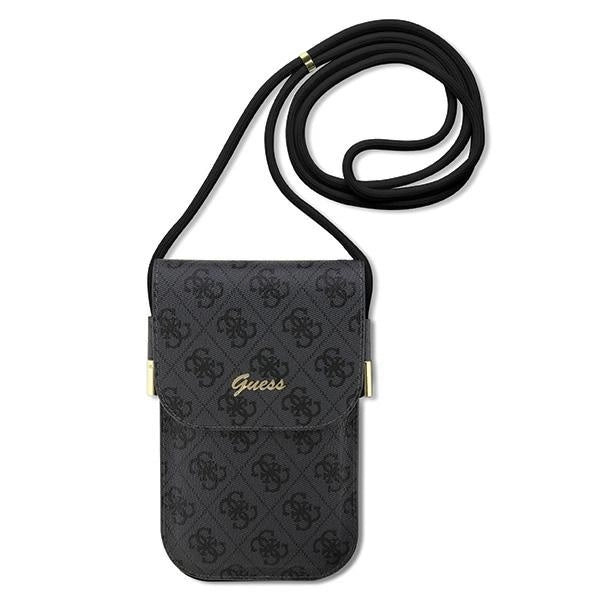 Guess 4G Metal Script Logo handbag - black_0