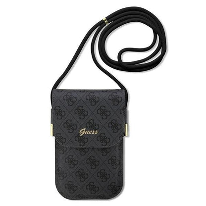Guess 4G Metal Script Logo handbag - black_0
