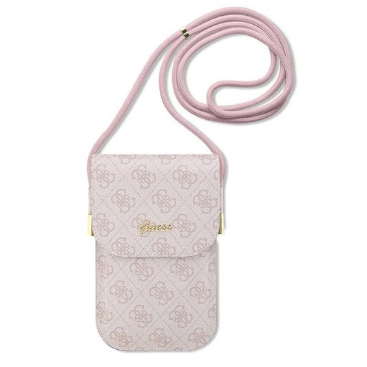 Guess handbag GUOWBP4SNSP - pink 4G Metal Script Logo_0