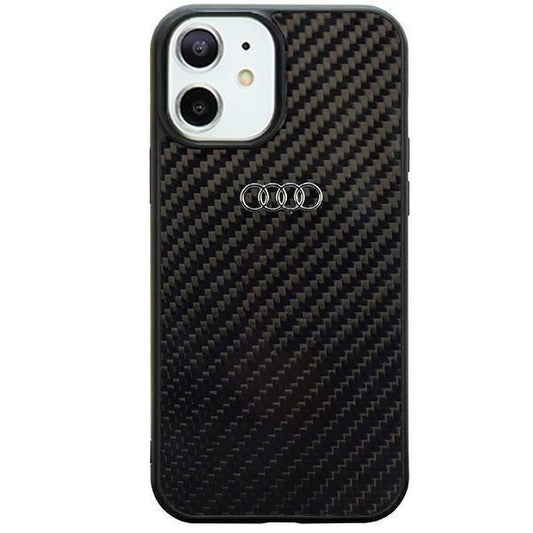 Audi Carbon Fiber iPhone 11 / Xr 6.1&quot; black/black hardcase AU-TPUPCIP11-R8/D2-BK_0