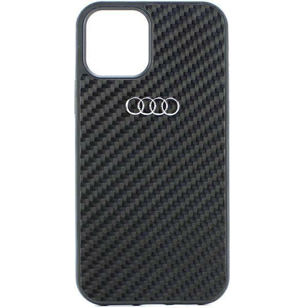 Audi Carbon Fiber iPhone 11 / Xr 6.1&quot; black/black hardcase AU-TPUPCIP11-R8/D2-BK_1