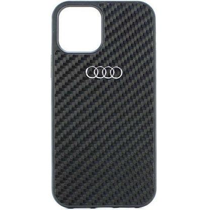 Audi Carbon Fiber iPhone 11 / Xr 6.1&quot; black/black hardcase AU-TPUPCIP11-R8/D2-BK_1