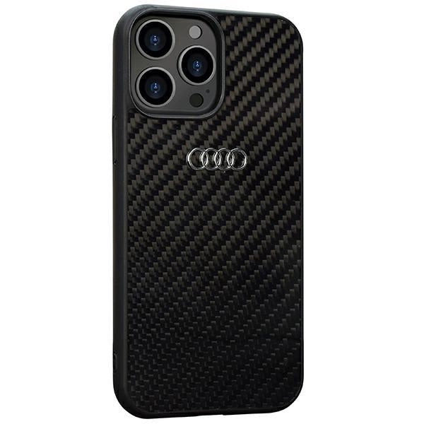 Audi Carbon Fiber iPhone 13 Pro Max 6.7&quot; black/black hardcase AU-TPUPCIP13PM-R8/D2-BK_1