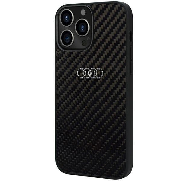 Audi Carbon Fiber iPhone 13 Pro Max 6.7&quot; black/black hardcase AU-TPUPCIP13PM-R8/D2-BK_2