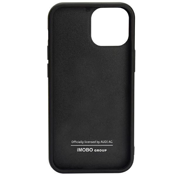 Audi Carbon Fiber Stripe iPhone 13 Pro / 13 6.1" black/black hardcase AUS-TPUPCIP13P-R8/D1-BK_3