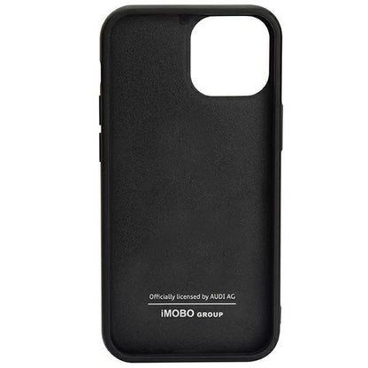Audi Carbon Fiber Stripe iPhone 13 Pro / 13 6.1" black/black hardcase AUS-TPUPCIP13P-R8/D1-BK_3
