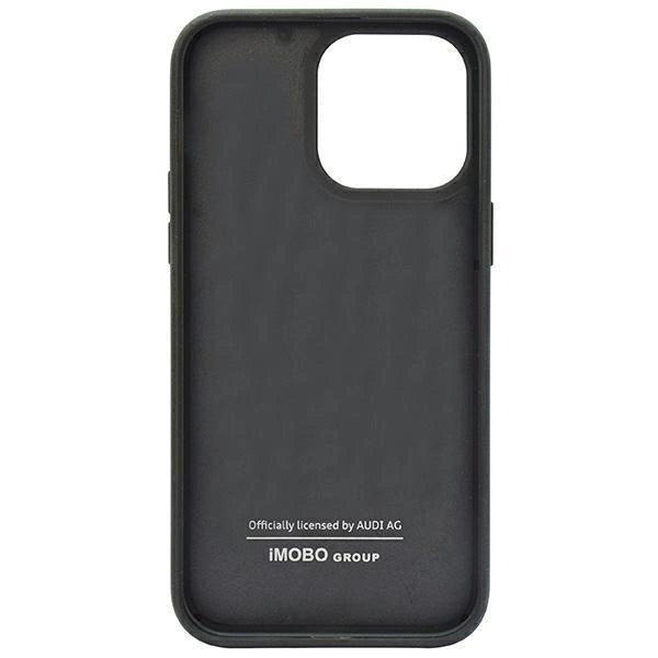 Audi Carbon Fiber Stripe iPhone 14 Pro Max 6.7" black/black hardcase AUS-TPUPCIP14PM-R8/D1-BK_5