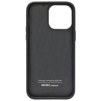 Audi Carbon Fiber Stripe iPhone 14 Pro Max 6.7" black/black hardcase AUS-TPUPCIP14PM-R8/D1-BK_5