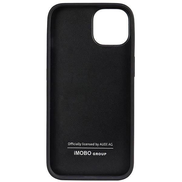Audi Genuine Leather iPhone 14 6.1&quot; black/black hardcase AU-TPUPPCIP14-Q8/D1-BK_3