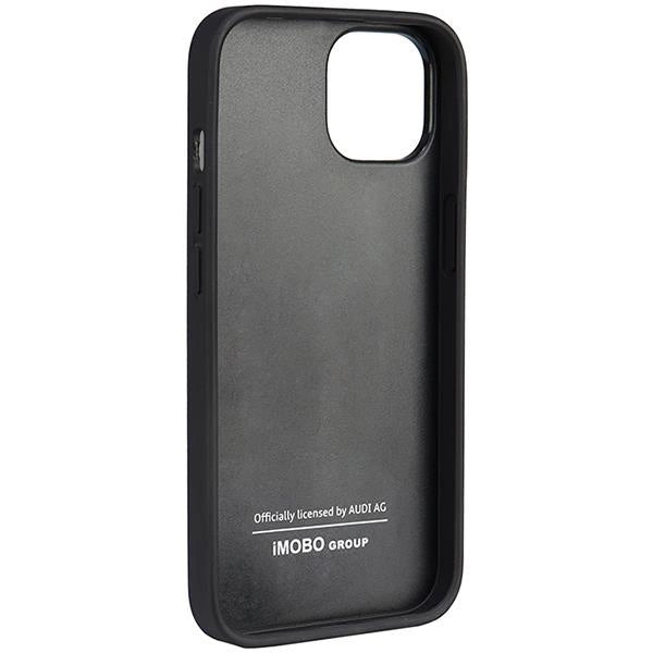 Audi Genuine Leather iPhone 14 6.1&quot; black/black hardcase AU-TPUPPCIP14-Q8/D1-BK_4