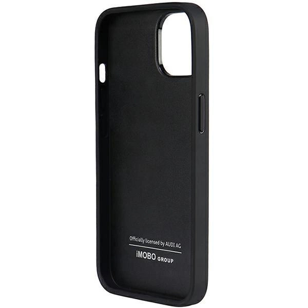 Audi Genuine Leather iPhone 14 6.1&quot; black/black hardcase AU-TPUPPCIP14-Q8/D1-BK_5