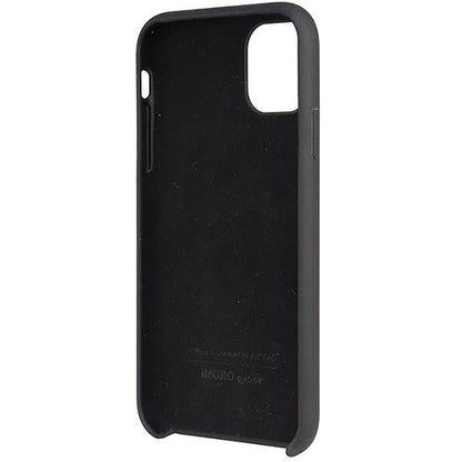 Audi Silicone Case iPhone 12/12 Pro 6.1" black/black hardcase AU-LSRIP12P-Q3/D1-BK_4