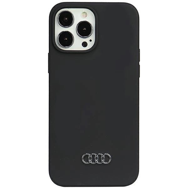 Audi Silicone Case iPhone 13 Pro Max 6.7&quot; black/black hardcase AU-LSRIP13PM-Q3/D1-BK_0