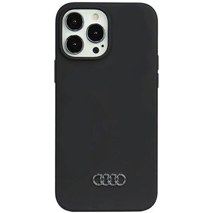 Audi Silicone Case iPhone 13 Pro Max 6.7&quot; black/black hardcase AU-LSRIP13PM-Q3/D1-BK_0
