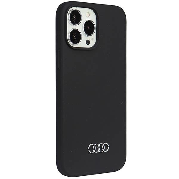 Audi Silicone Case iPhone 13 Pro Max 6.7&quot; black/black hardcase AU-LSRIP13PM-Q3/D1-BK_1