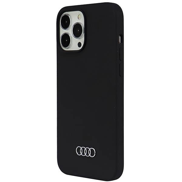 Audi Silicone Case iPhone 13 Pro Max 6.7&quot; black/black hardcase AU-LSRIP13PM-Q3/D1-BK_2
