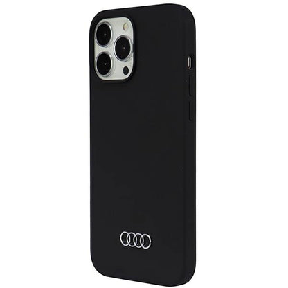 Audi Silicone Case iPhone 13 Pro Max 6.7&quot; black/black hardcase AU-LSRIP13PM-Q3/D1-BK_2