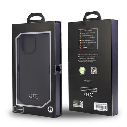 Audi Silicone Case iPhone 13 Pro Max 6.7&quot; black/black hardcase AU-LSRIP13PM-Q3/D1-BK_6