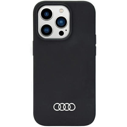 Audi Silicone Case iPhone 14 Pro Max 6.7&quot; black/black hardcase AU-LSRIP14PM-Q3/D1-BK_0