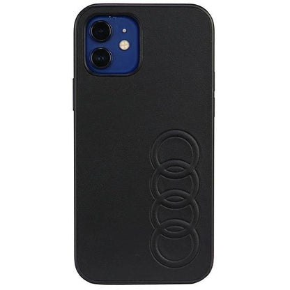 Audi Synthetic Leather iPhone 11 Pro 5.8" black/black hardcase AU-TPUPPCIP11-TT/D1-BK_0