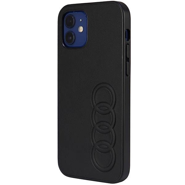 Audi Synthetic Leather iPhone 11 Pro 5.8" black/black hardcase AU-TPUPPCIP11-TT/D1-BK_2