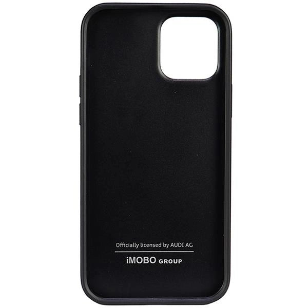 Audi Synthetic Leather iPhone 12/12 Pro 6.1" black/black hardcase AU-TPUPCIP12P-TT/D1-BK_3