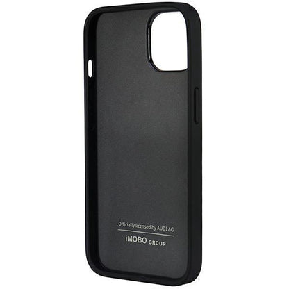 Audi Synthetic Leather iPhone 14 6.1" black/black hardcase AU-TPUPPCIP14-TT/D1-BK_5