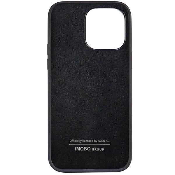 Audi Synthetic Leather iPhone 14 Pro Max 6.7&quot; black/black hardcase AU-TPUPPCIP14PM-TT/D1-BK_3