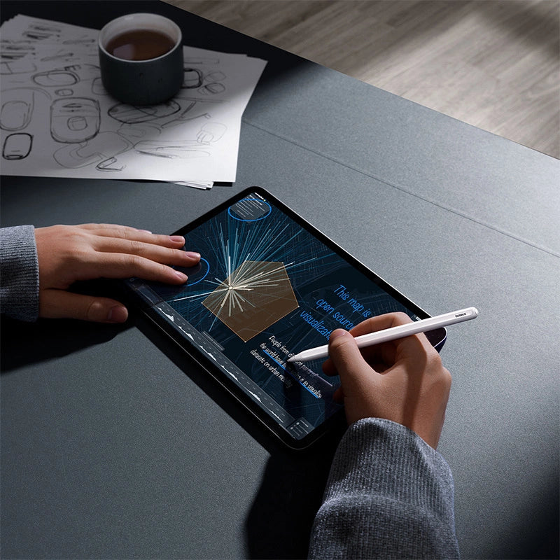 Baseus Smooth Writing 2 active tip stylus for iPad with replaceable tip - white_8