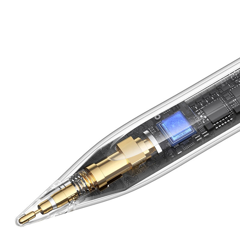 Baseus Smooth Writing 2 stylus with active tip for iPad + USB-A - Lightning cable and replaceable tip - white_10